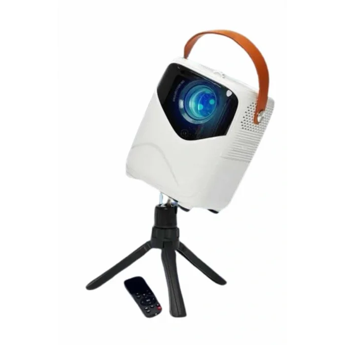 HD Ayaklı Portatif Projeksiyon Cihazı Android İşlemcili Sinema Projektörü