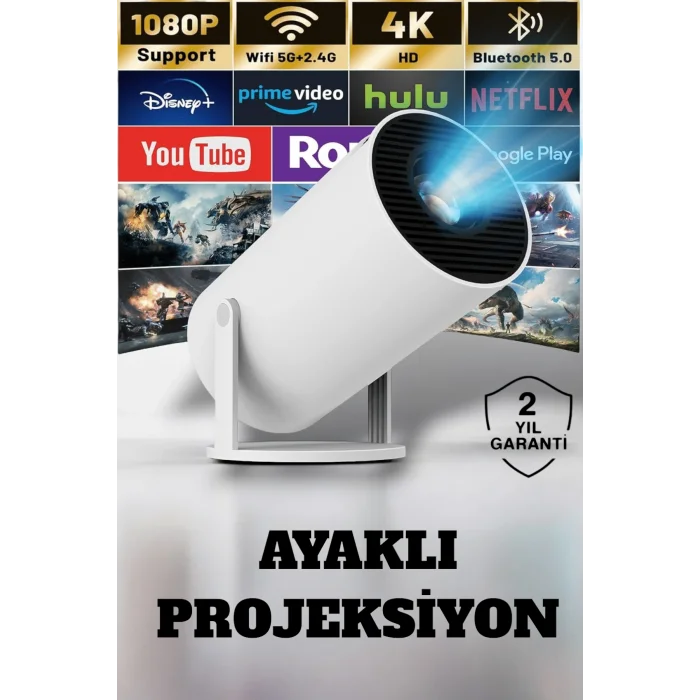 HDMI ve Full HD Teknolojili 160 ANSI Lümen Kablosuz Projeksiyon