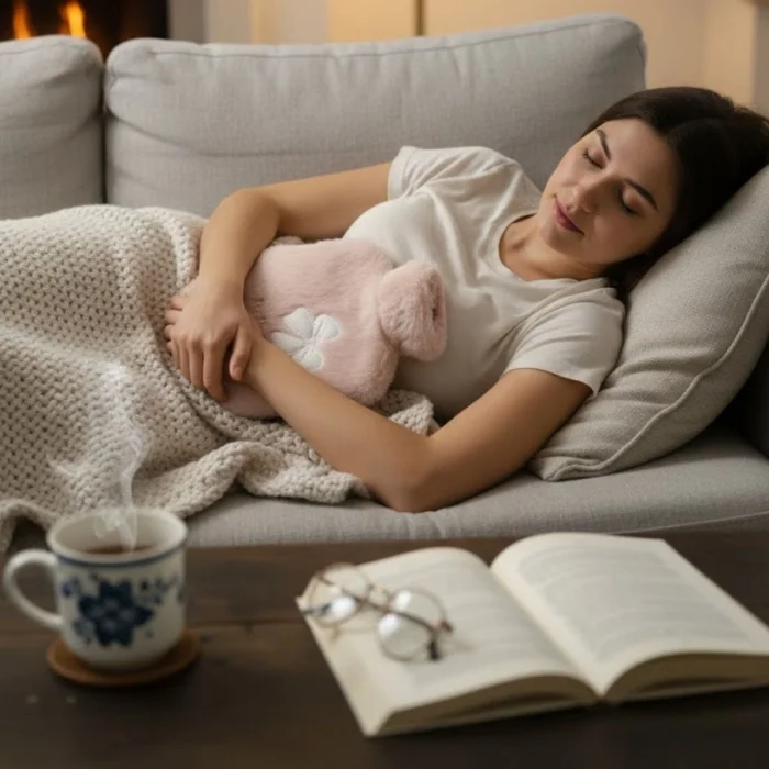 Hello Everyone Yazılı Kurdeleli Pembe Peluş Sıcak Su Torbası 1 Lt – Yumuşak Kılıf, Uzun Süre Sıcak Tutan Termal Su Torbası (5047)