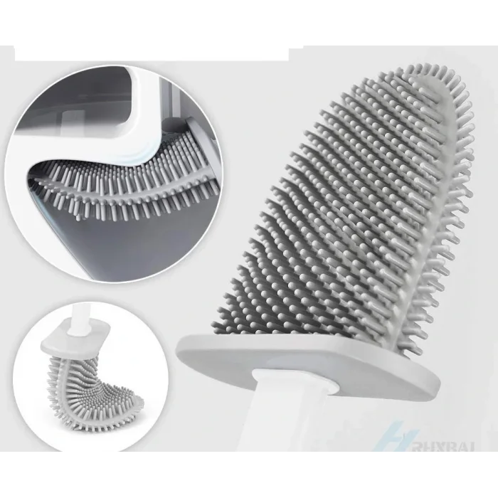 Hijyenik Klozet Temizleme Silikonu Esnek Fırça (5047)