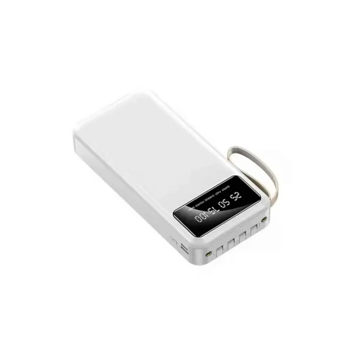 Hızlı Şarj Özellikli 20.000 Mah Dijital Göstergeli USB Girişli Android ve İOS Uyumlu Powerbank