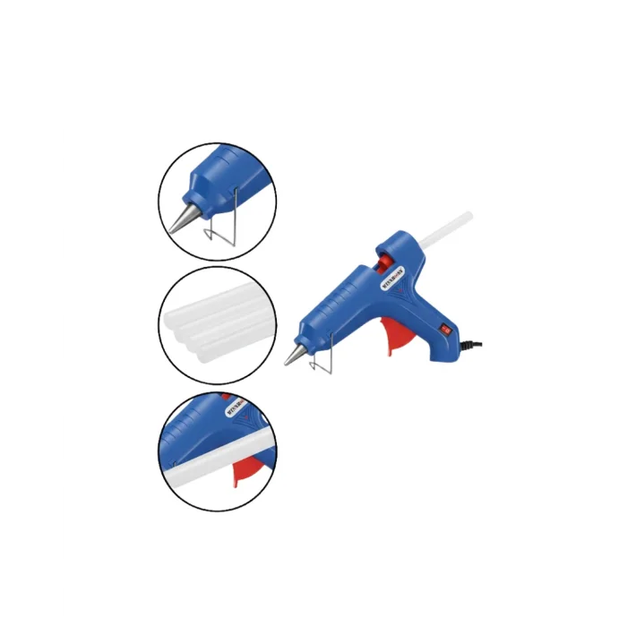 Hobi ve Tamir İçin 80 W Silikon Tabancası 11 mm Uyumlu 5 Silikon Hediyeli