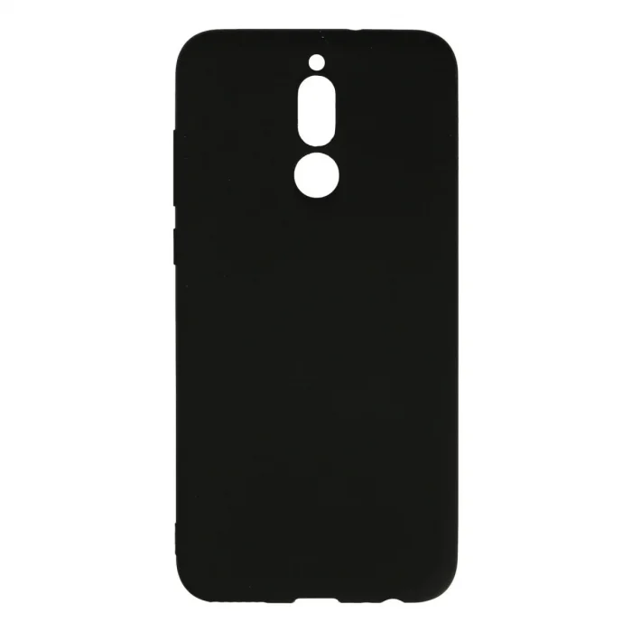 Huawei Mate 10 Lite Kılıf Nano İçi Kadife Silikon - Siyah
