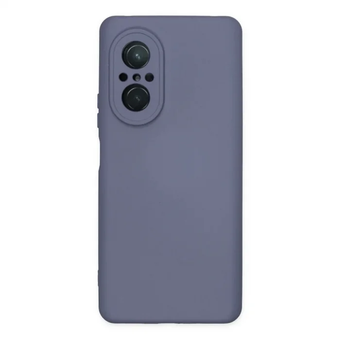 Huawei Nova 9 Se Kılıf Nano İçi Kadife Silikon - Gri