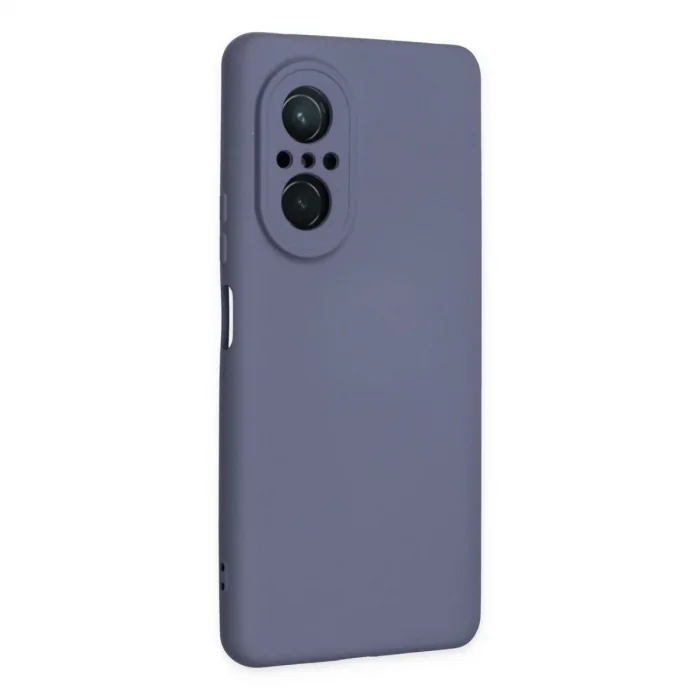 Huawei Nova 9 Se Kılıf Nano İçi Kadife Silikon - Gri