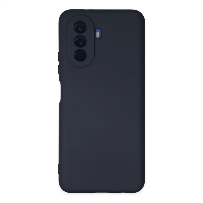 Huawei Nova Y70 Kılıf Nano İçi Kadife Silikon - Lacivert