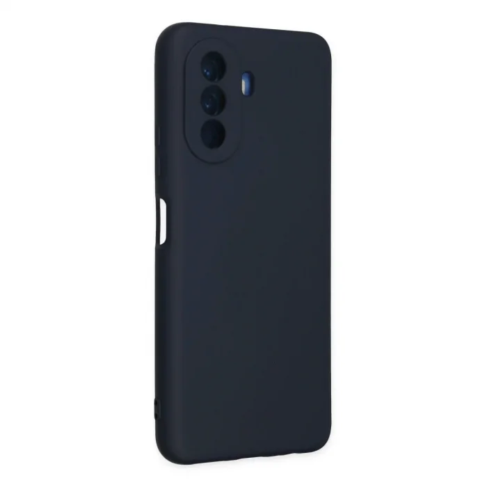 Huawei Nova Y70 Kılıf Nano İçi Kadife Silikon - Lacivert
