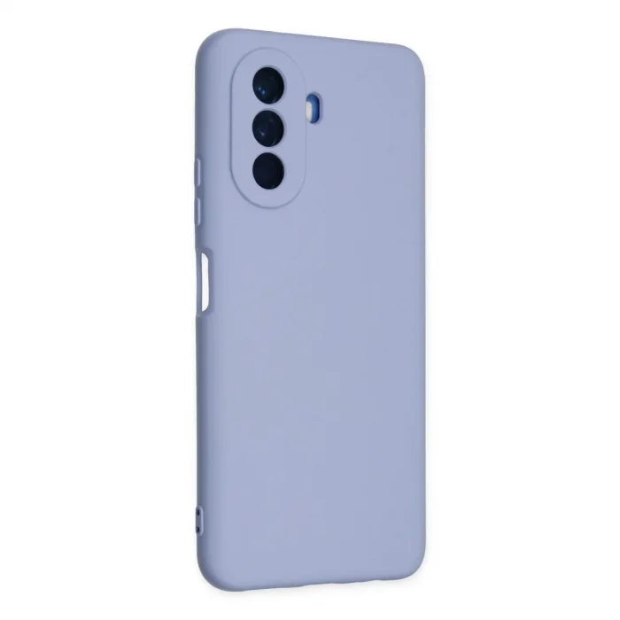 Huawei Nova Y70 Kılıf Nano İçi Kadife Silikon - Lila