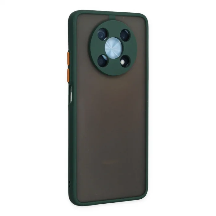 Huawei Nova Y90 Kılıf Montreal Silikon Kapak - Yeşil