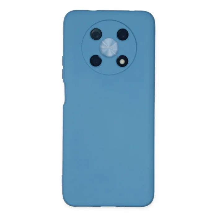 Huawei Nova Y90 Kılıf Nano İçi Kadife Silikon - Mavi