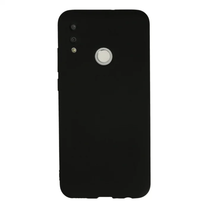 Huawei P Smart 2019 Kılıf Nano İçi Kadife Silikon - Siyah