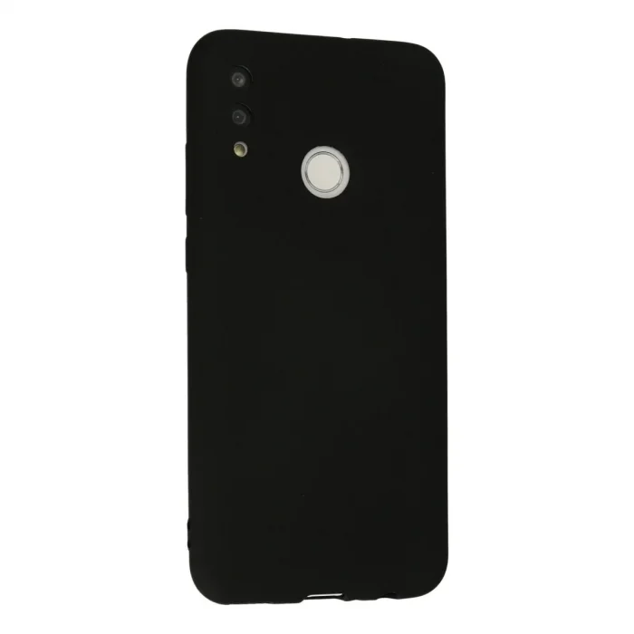 Huawei P Smart 2019 Kılıf Nano İçi Kadife Silikon - Siyah