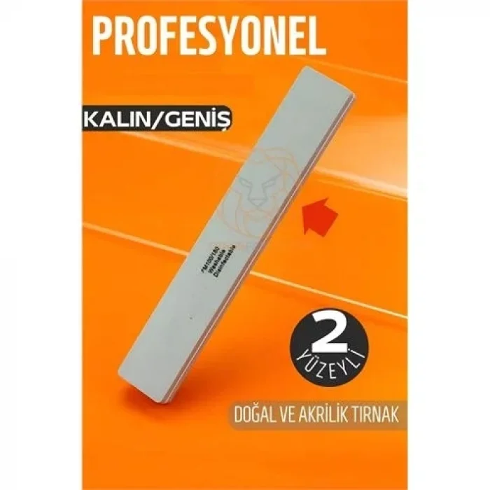 Geniş Kalın Tırnak Törpüsü 100/180 Grid Profesyonel 721173