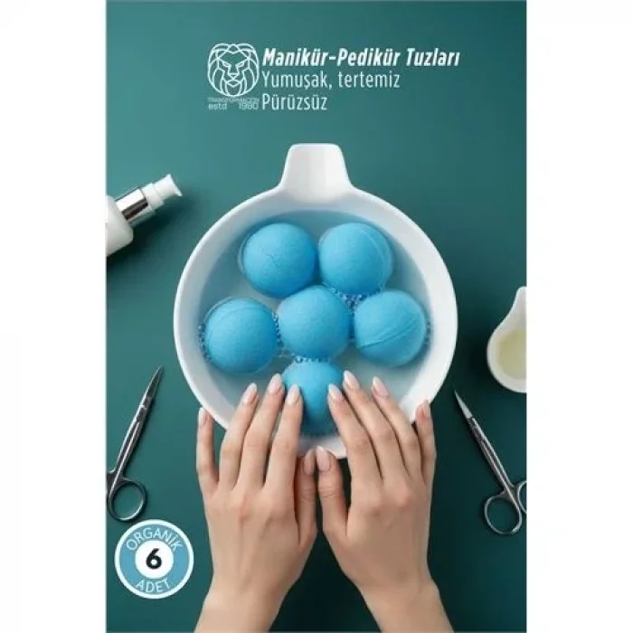Manikür Pedikür Topu Manikür Bombası 6 Adet 300 Gram 721279