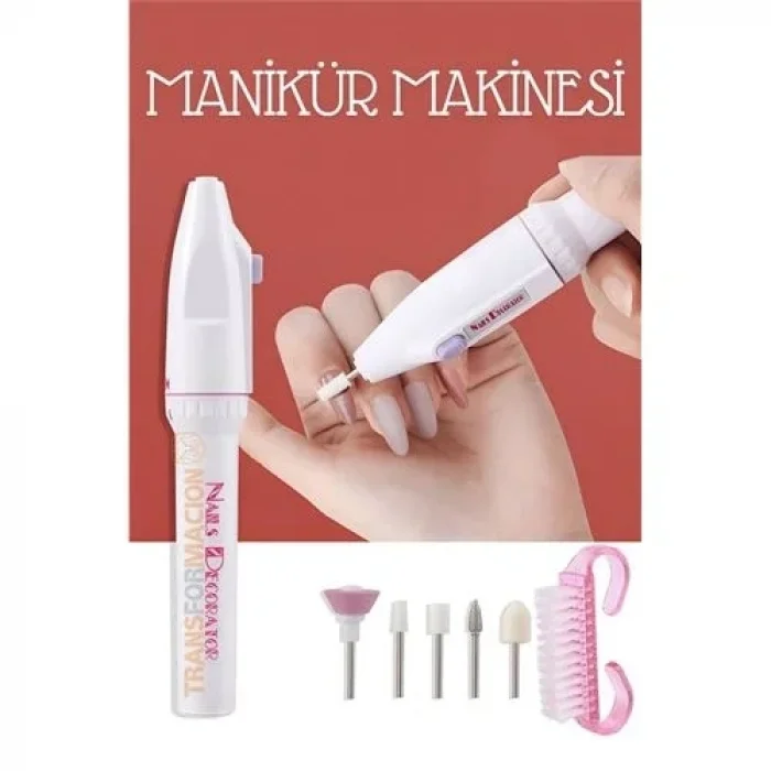 Manikür Pedikür Tırnak Törpü Seti Pilli 715973