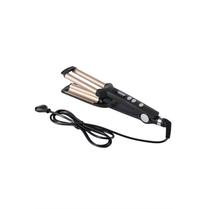 İkili Wag Maşa Saç Şekillendirici Seramik Kaplama Isı Ayarlı