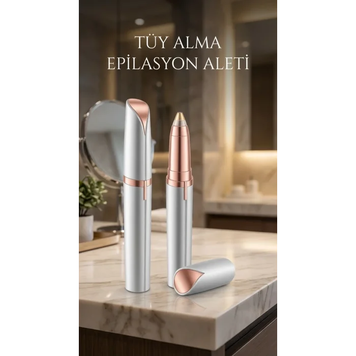 İnce Uçlu Hassas Tüy Alıcı Epilatör Yüz Ve Kaş Kullanımı