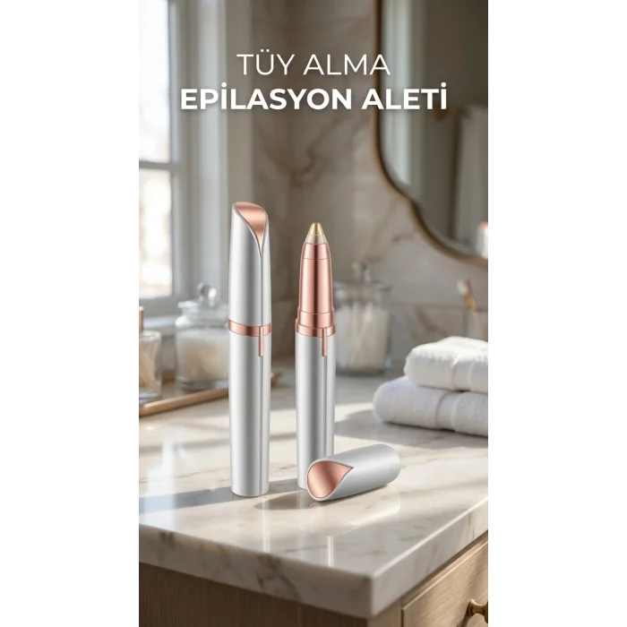 İnce Uçlu Yüz Tüy Alma Epilasyon Aleti - Kaş Ve Bıyık