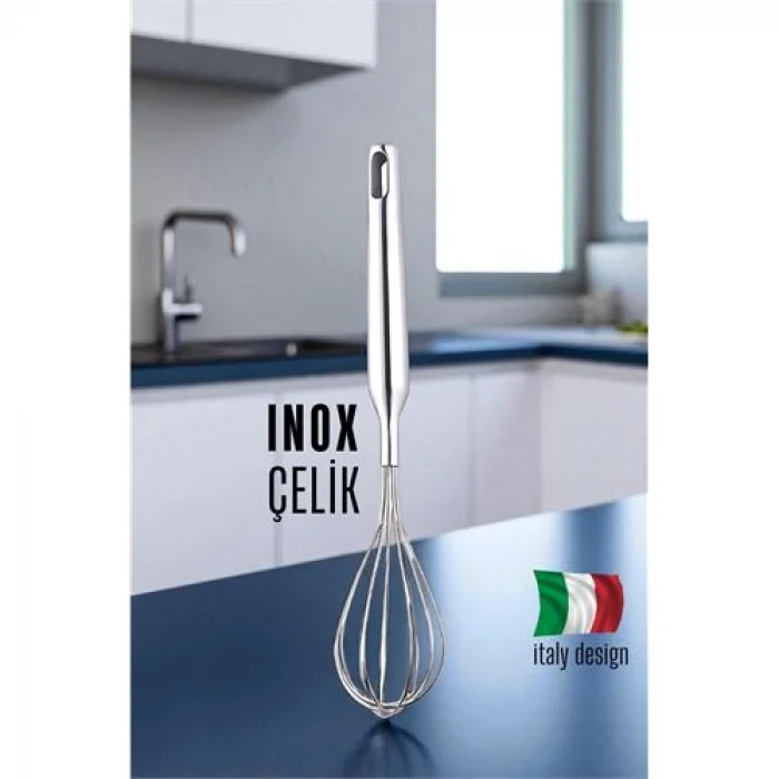 Inox Çelik Çırpıcı Italyan Dizayn 722006