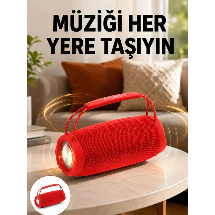 IPX6 Su Geçirmez Bluetooth 5.1 Taşınabilir Hoparlör Çift 10W