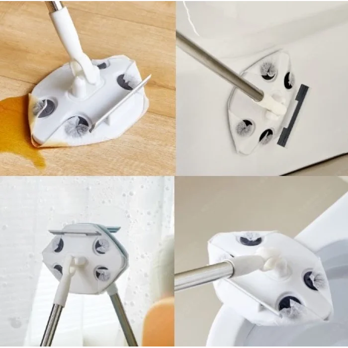 Islak Mendil Uyumlu Pratik Çek Çekli Mop (5047)