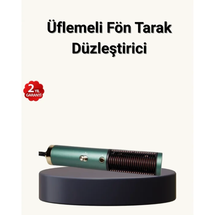 İyon Teknolojili Seramik Saç Düzleştirici – Eşit Isı Dağılımı