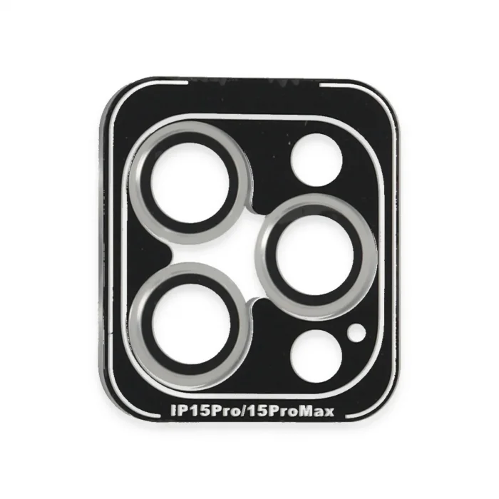 Joko Apple İphone 15 Pro Max Pvd Metal Kamera Lens - Gümüş