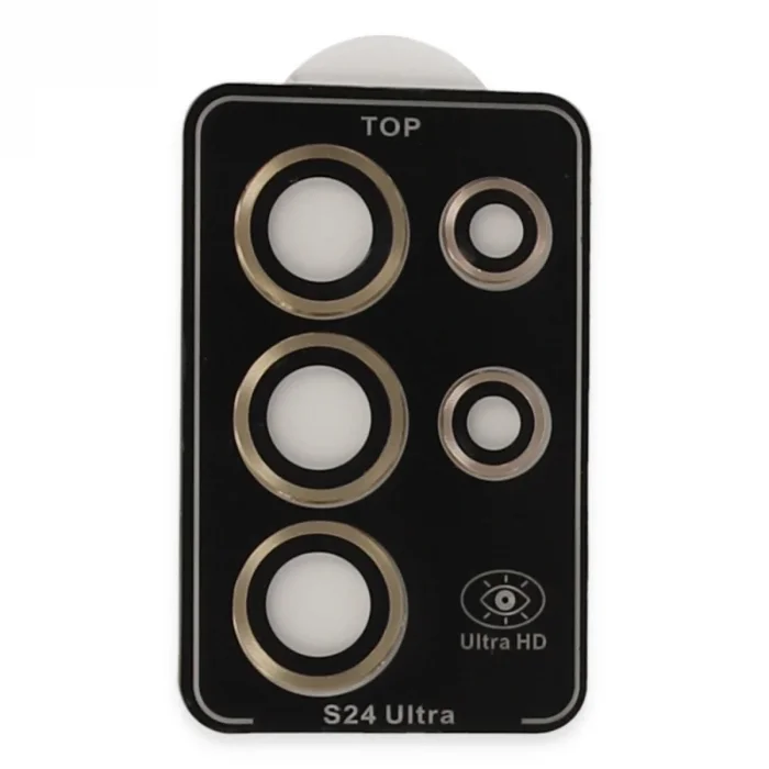 Joko Samsung Galaxy S24 Ultra Pvd Metal Kamera Lens - Gold