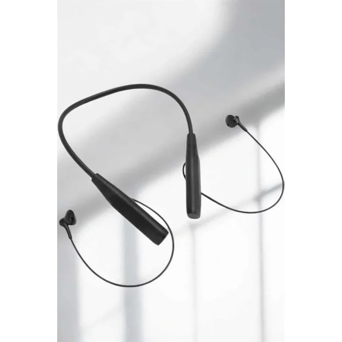 Kablolu Boyun Askılı Dijital Göstergeli Bluetooth Kulaklığı 60 Saat