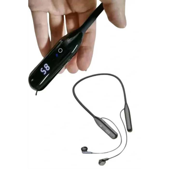 Kablolu Kulak İçi Bluetooth Kulaklık 60 Saat ANC Özellikli Boyun Bantlı