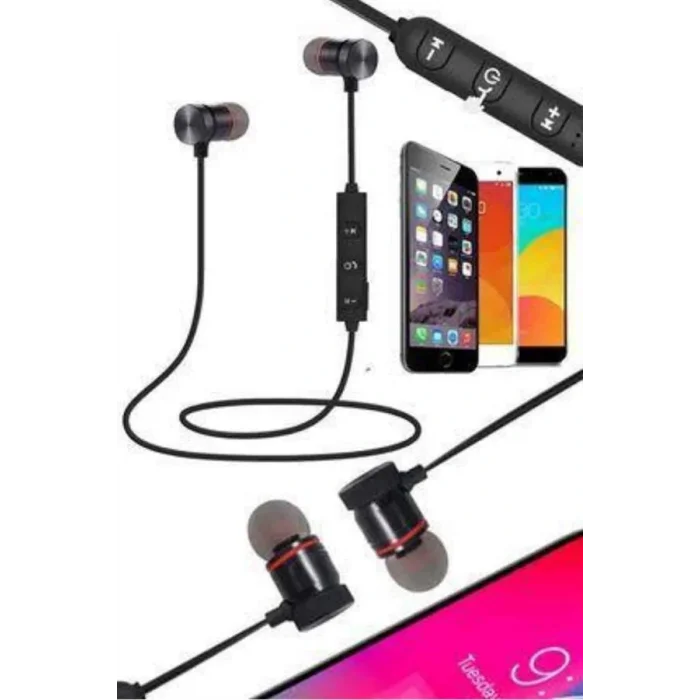 Kablolu Kulakiçi Bluetooth Kulaklık Mıknatıslı ANC Özellikli Yüksek Ses Kaliteli