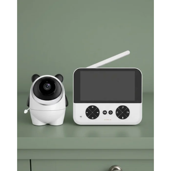 Kablosuz Bebek Kamera Sistemi Ninni ve Alarm Özellikli
