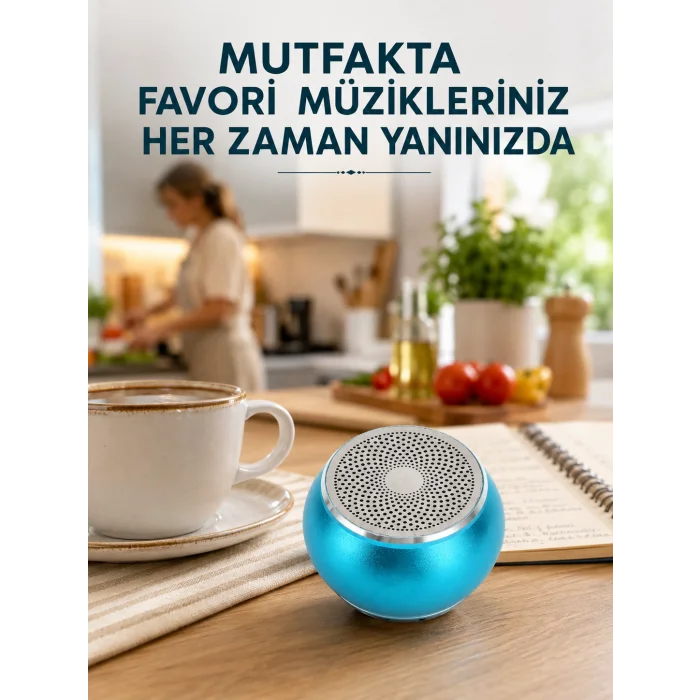Kablosuz Bluetooth Hoparlör | 2-3 Saat Kesintisiz Müzik Keyfi Yeni Nesil