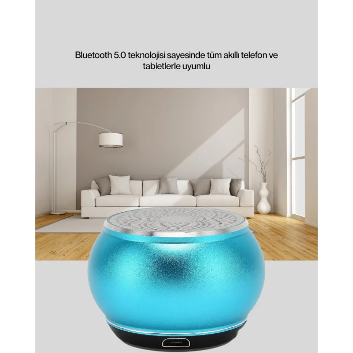 Kablosuz Bluetooth Hoparlör | 2-3 Saat Kesintisiz Müzik Keyfi Yeni Nesil