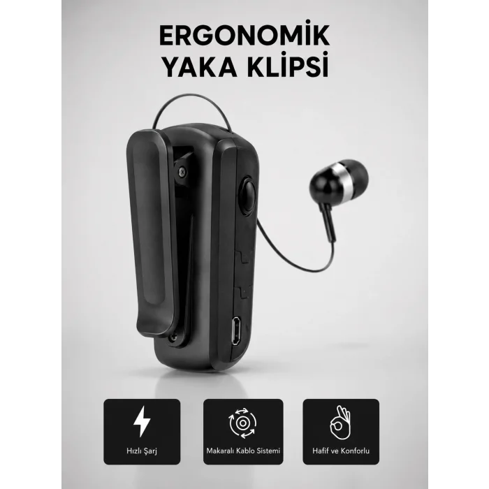 Kablosuz Bluetooth Kulaklık – Gürültü Önleyici, Uzun Pil Ömürlü, Çift Cihaz Bağlantılı