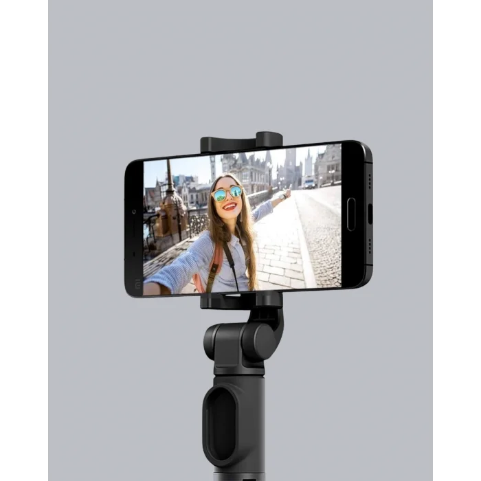 Kablosuz Bluetooth Selfie Çubuğu – 360° Dönebilir Başlık, Taşınabilir ve Şık Tasarım