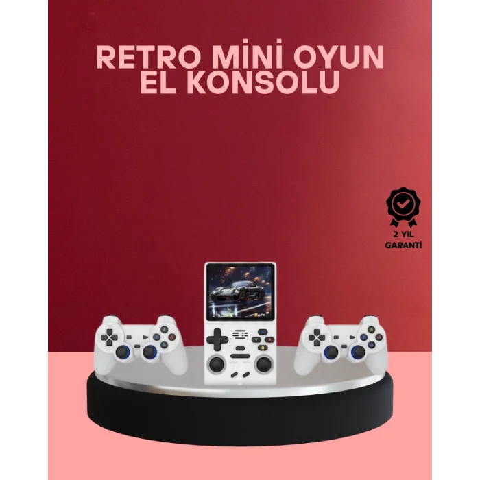 Kablosuz Kollu El Oyun Konsolu TV Bağlantı Destekli