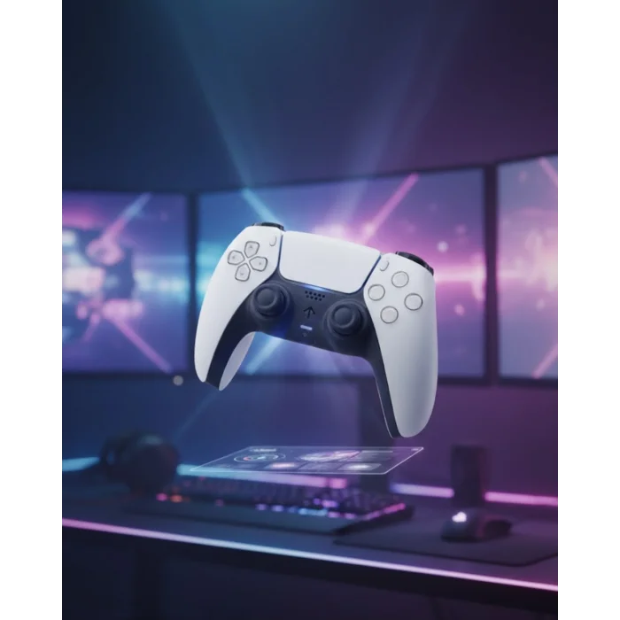 Kablosuz PS5 Oyun Kumandası Hızlı Tepki ve Ergonomik Tutuş