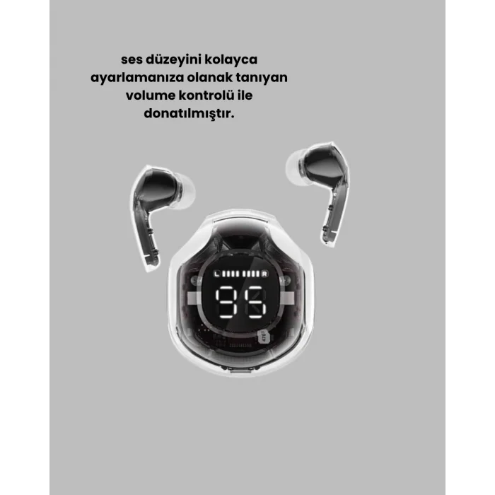 Kablosuz Şarj Destekli Hafif ve Güçlü Kulaklık