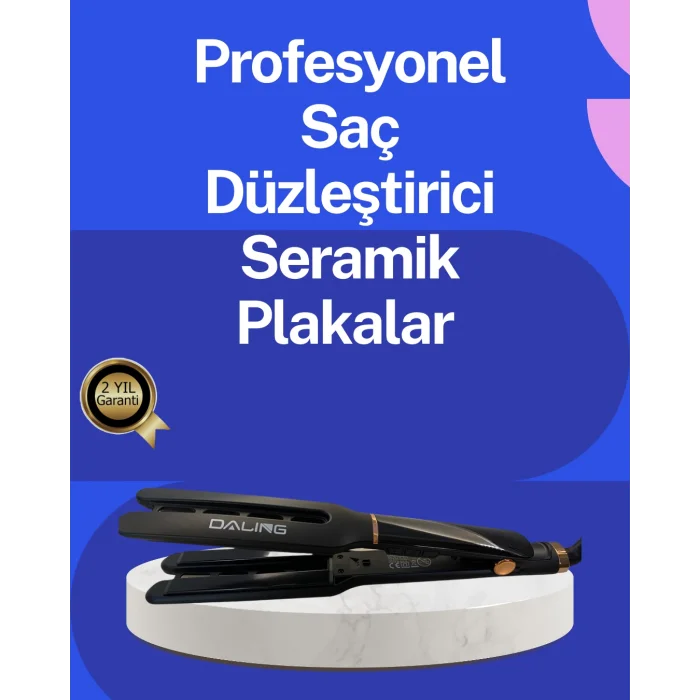 Kadın Saç Düzleştirici Seyahat Dostu 5 Kademeli Isı Kontrolü