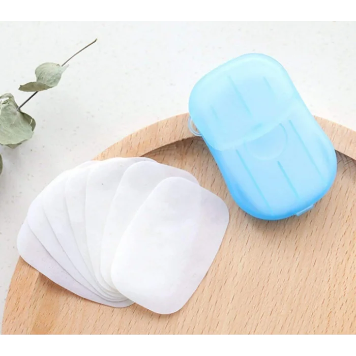 Kağıt Seyahat Sabunu 20 Adet