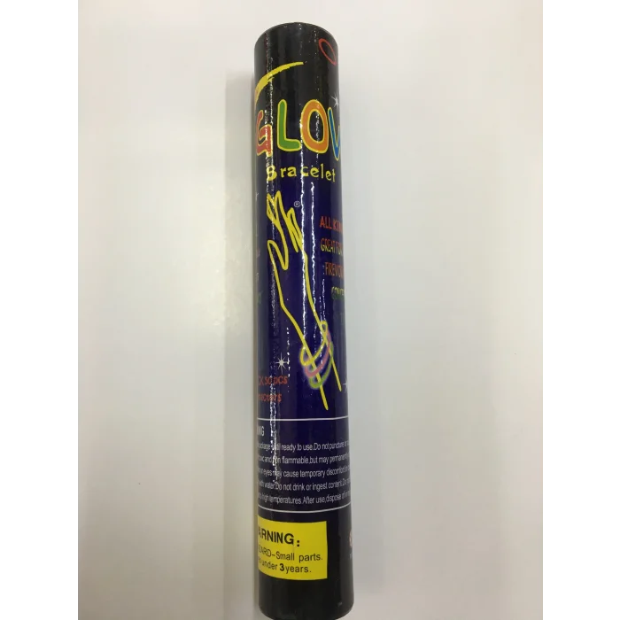 Karanlıkta Yanan Parlayan Fosforlu Glow Çubuk Bileklik 50 Adet