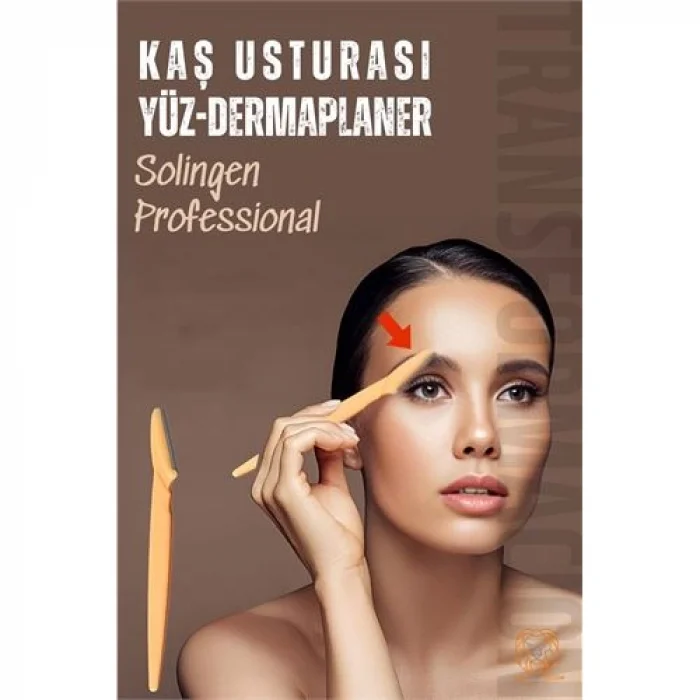 Kaş Şekillendirici Kaş Dermaplaner Yüz Usturası Solingen Professional 721180