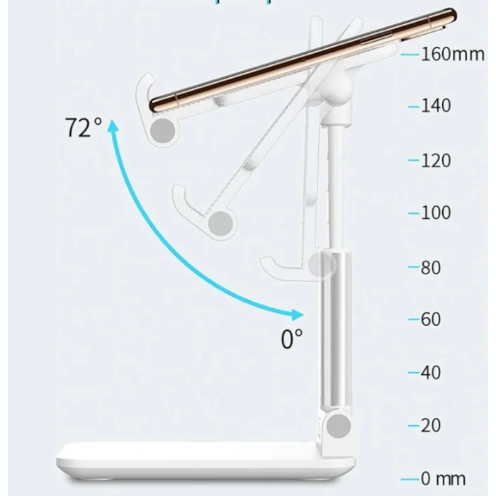 Katlanabilir Masaüstü Telefon Tutucu Stand (5047)