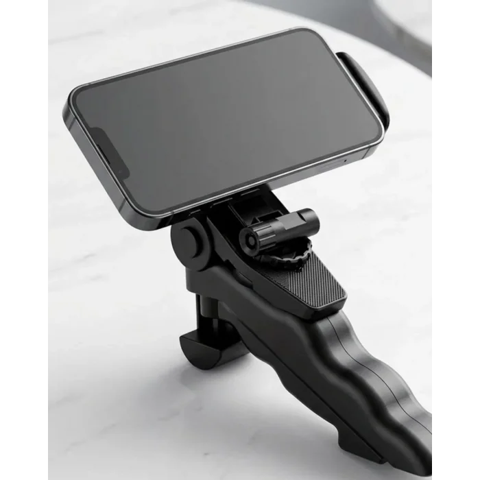 Katlanabilir Mini Telefon Tripodu Masaüstü Telefon Standı 360 Derece Ayarlanabilir