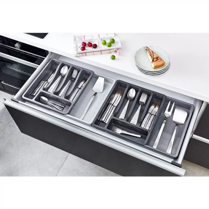 Kayar Kaşıklık Organizeri - 3 Aşamalı Sürgülü - Sağ Sol Açılır