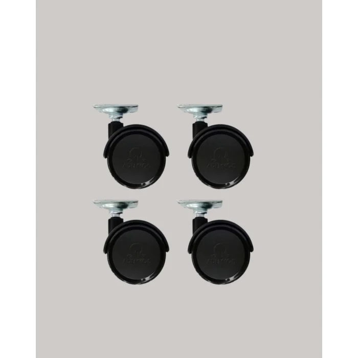 Kilitsiz Mini Tekerlek Ayak 4 cm 4’lü Set Kolay Montaj