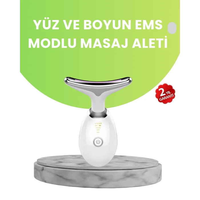 Kırışıklık Azaltıcı LED Işık Cilt Bakım Aleti 7 Renk