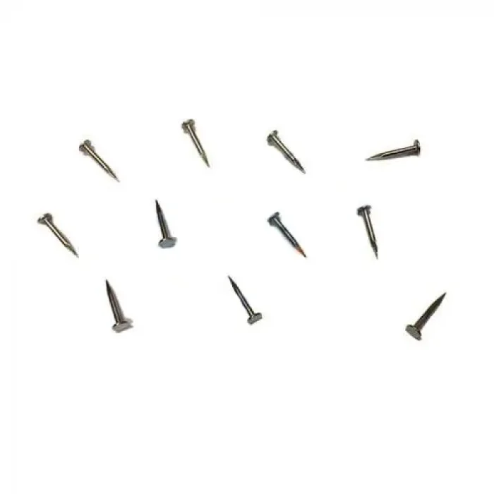 Klips, Menteşe, Ayağı Çivisi 9mm Çelik - Nikel 10gr
