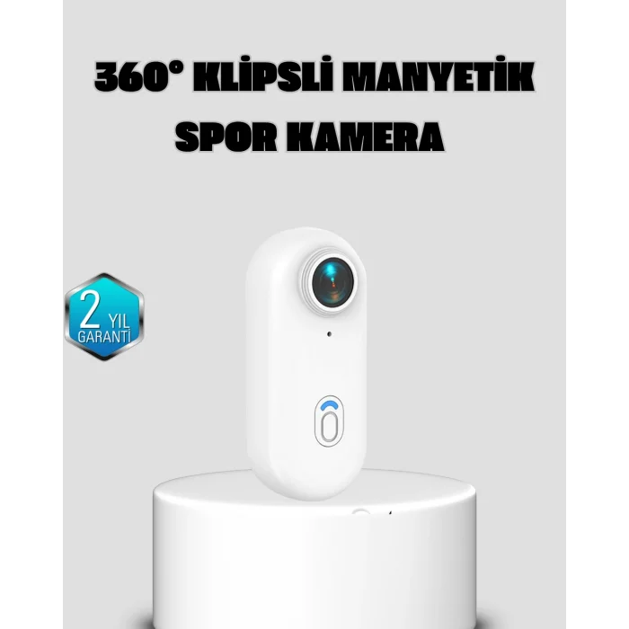Kompakt 4K Aksiyon Kamerası Suya Dayanıklı WiFi ve 120° Geniş Açı